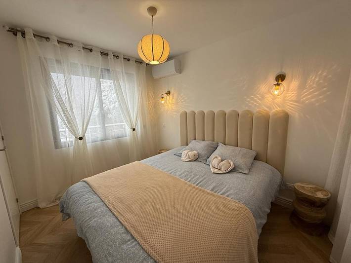 Appartement de vacances pour 4 personnes, avec terrasse et jardin