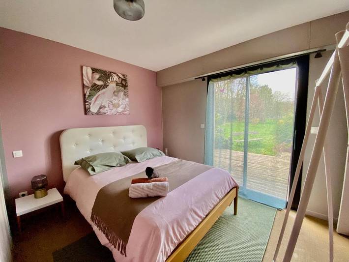 Chambre d’hôte pour 2 personnes, avec Terrasse ainsi que Jardin et Vue