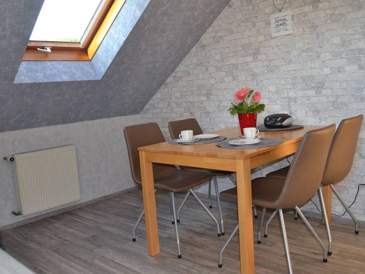 Ferienwohnung für 2 Personen, mit Balkon und Terrasse sowie Garten in Hilders - 3