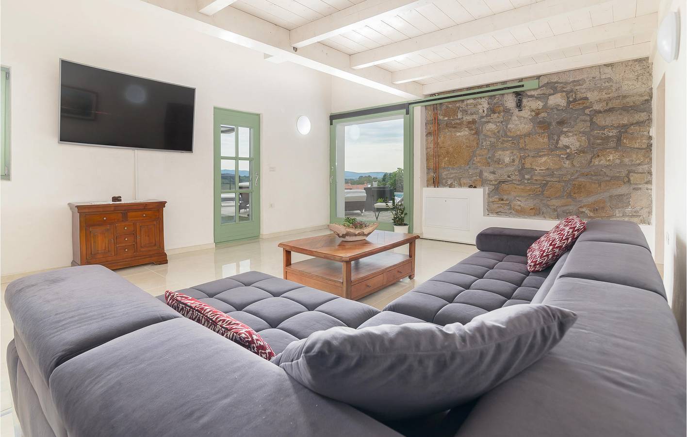 Ferienhaus für 10 Personen mit Terrasse in Brda, Slowenien