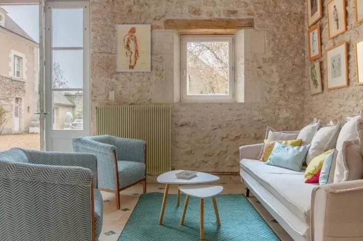 Location de vacances pour 4 personnes, avec terrasse et jardin à Cellettes - 3