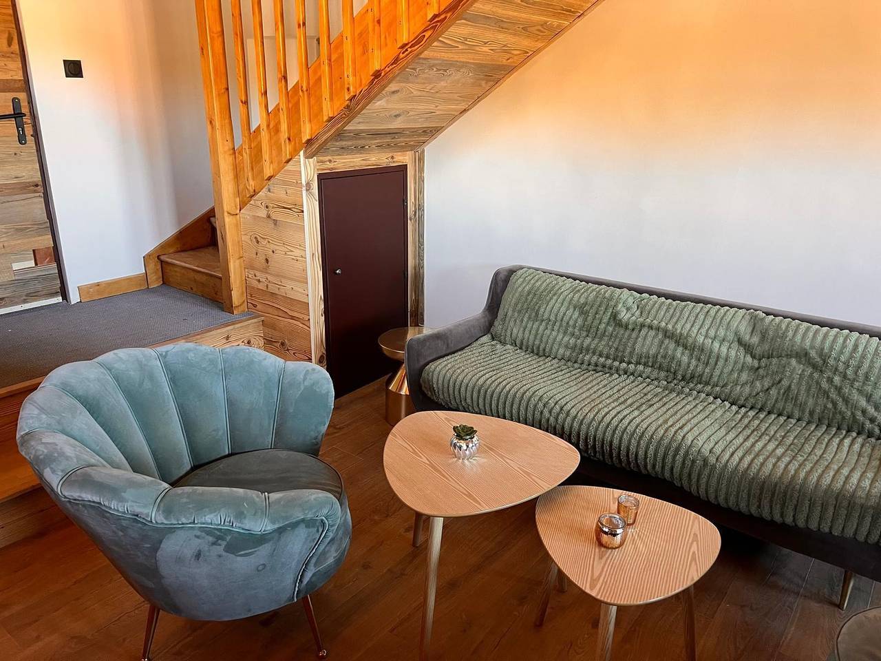 Apartamento entero, Chalet Riva - Apartamento dúplex 3 piezas 6 personas (Little Riva) in Plagne Villages, La Plagne-Tarentaise