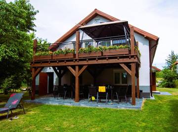 Landhaus für 4 Personen, mit Garten und Seeblick sowie Ausblick, kinderfreundlich in den Masuren