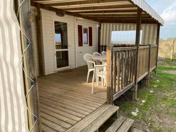 Camping pour 6 personnes, avec piscine ainsi que jardin et terrasse à Meschers-sur-Gironde