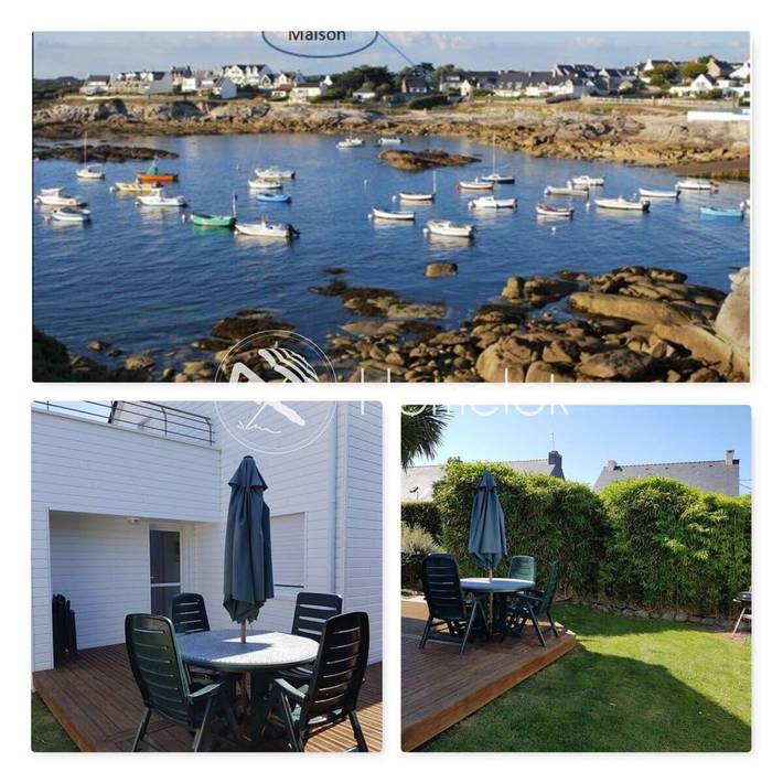 Ferienhaus für 6 Personen, mit Balkon und Terrasse in der Bretagne