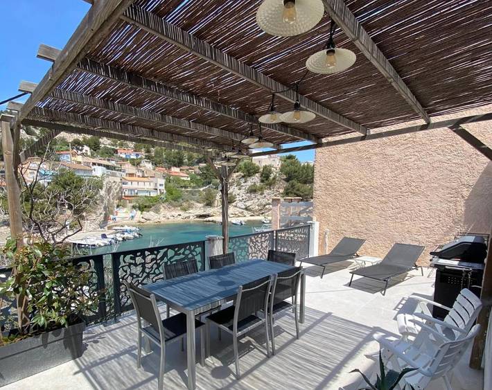 Location de vacances pour 4 personnes, avec vue et balcon à Le Rove - 3