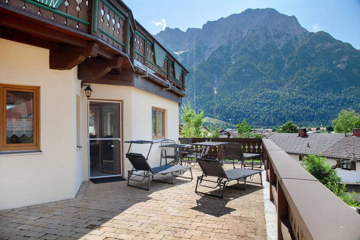Ferienwohnung für 6 Personen, mit Sauna in Mittenwald, Bayerische Alpen