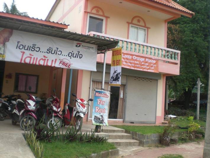 Hostel för 2 Personer, med utsikt och terass på Koh Lanta