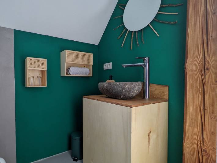 Ferienwohnung für 2 Personen, mit Balkon/Terrasse und Terrasse sowie Garten in Fränkisches Weinland