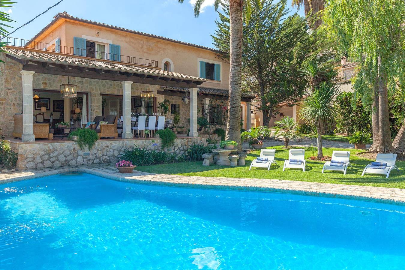 Fincaurlaub Tramuntana - Villa Font in Mancor de la Vall, Mallorca Inselmitte
