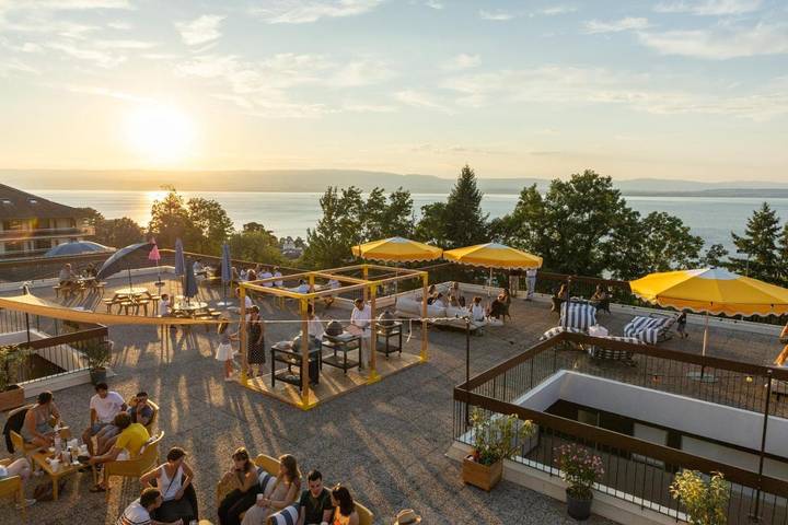 Hôtel pour 2 personnes, avec Balcon ainsi que Terrasse et Vue