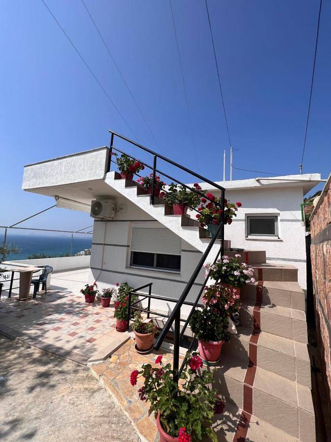 Maison de vacances pour 3 personnes, avec jardin ainsi que vue et balcon