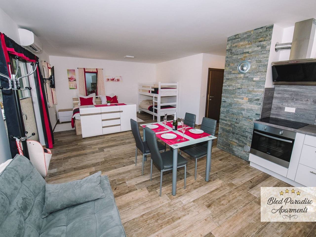Entire apartment, Bled Prestigious and Stylish Apartments - Classic Studio Apartment with Terrace in Bled, Triglav National Park
