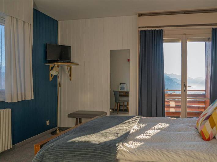 Hôtel pour 4 personnes, avec terrasse et jardin, animaux acceptés à Icogne - 4