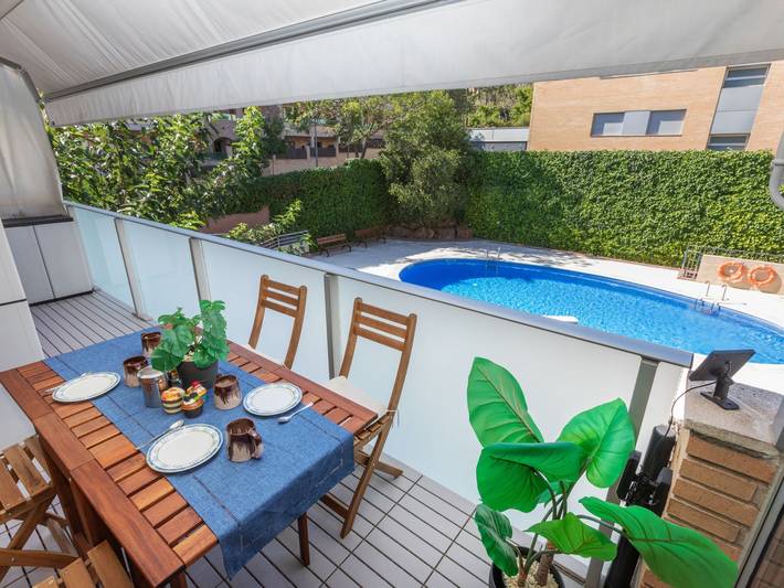 Ferienwohnung für 5 Personen, mit Garten - 1