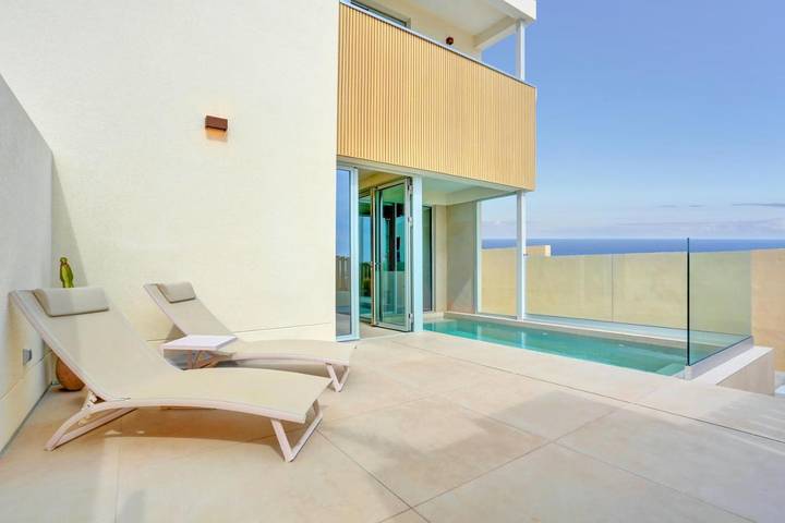 Casa rural para 6 personas, con Balcón y Terraza además de Jardín y Piscina en Fasnia