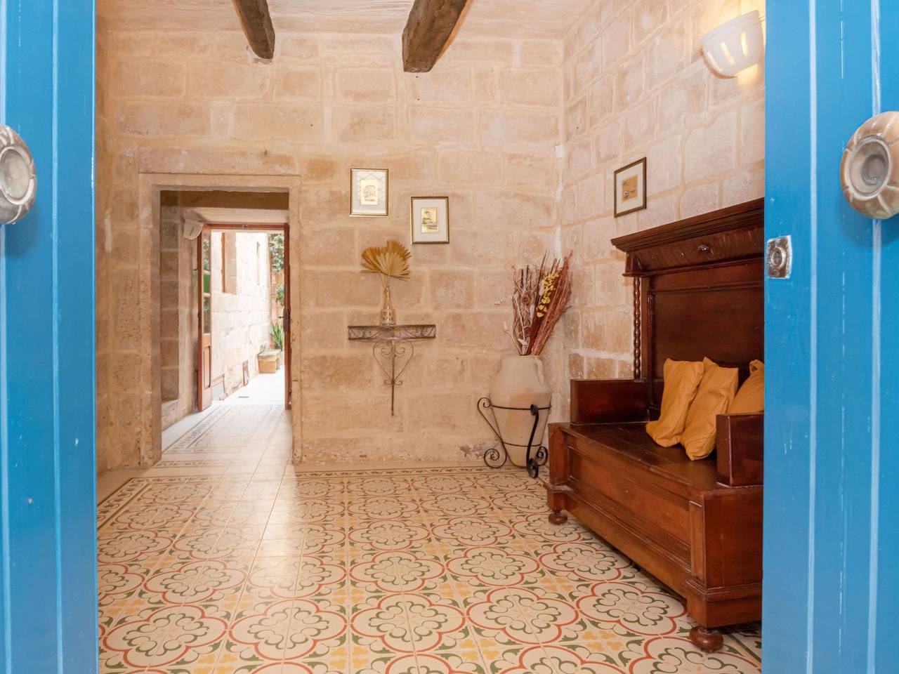 "Casa Melita" in der Nähe des mittelalterlichen Mdina in Rabat (Malta), Malta Island