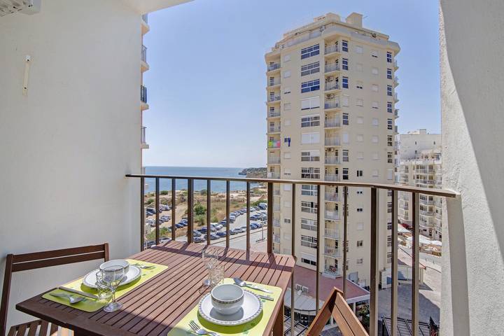 Vakantieappartement voor 4 personen, met balkon in Armação de Pera