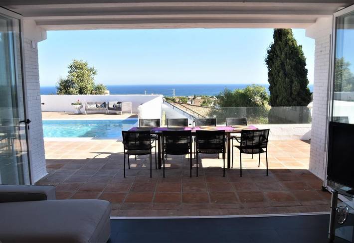 Villa for 8 people, with garden in Mijas