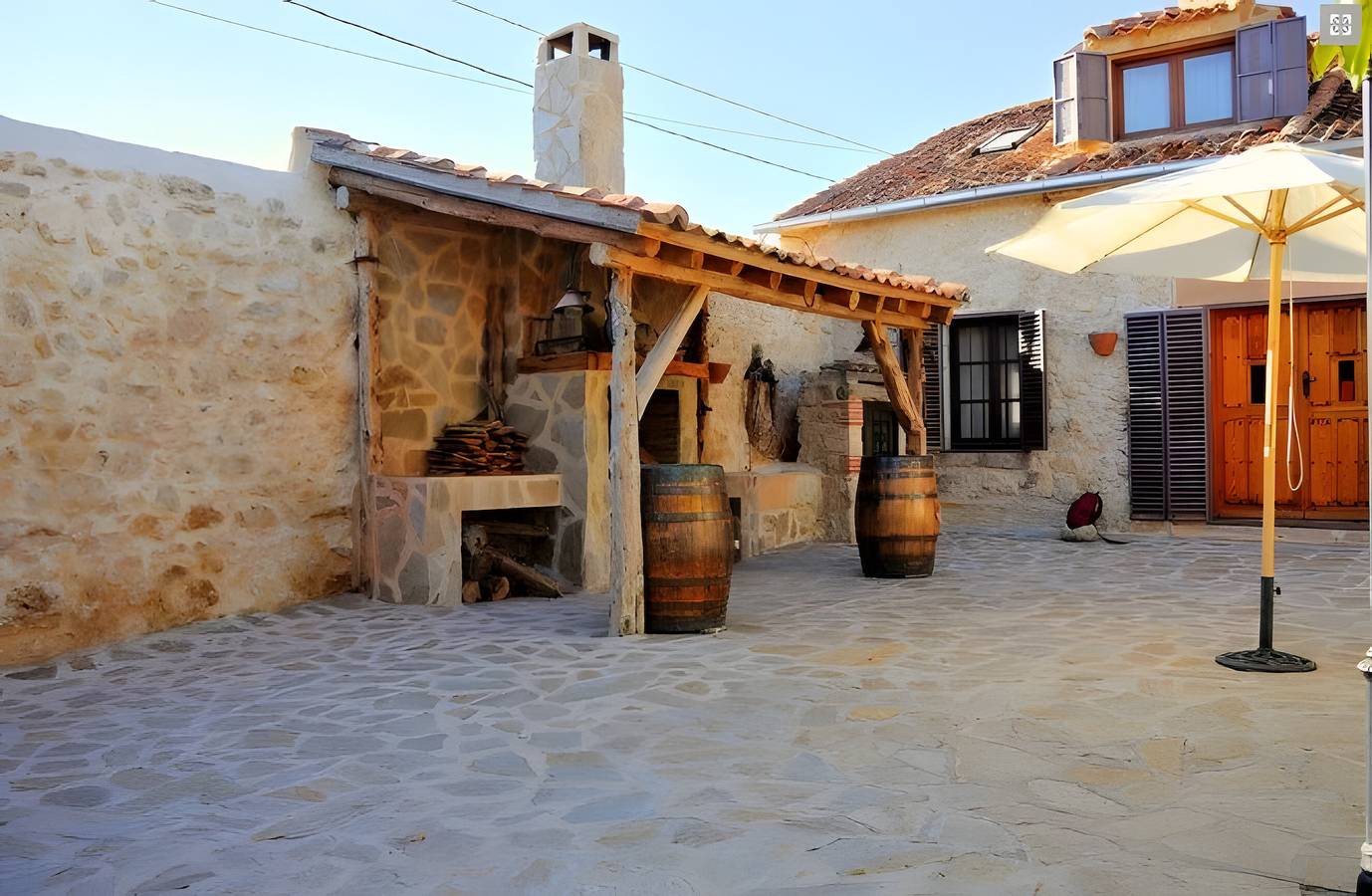 Rural House 'El Escondite De Los Duendes' with Mountain View, Private Garden and Wi-Fi in Sepúlveda, Σεγόβια