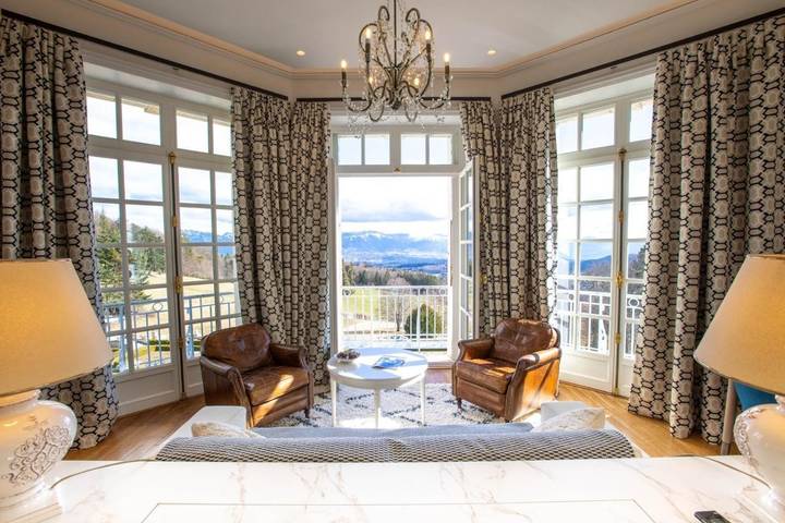 Hôtel pour 6 personnes, avec vue sur le lac ainsi que sauna et jardin à Cruseilles - 3