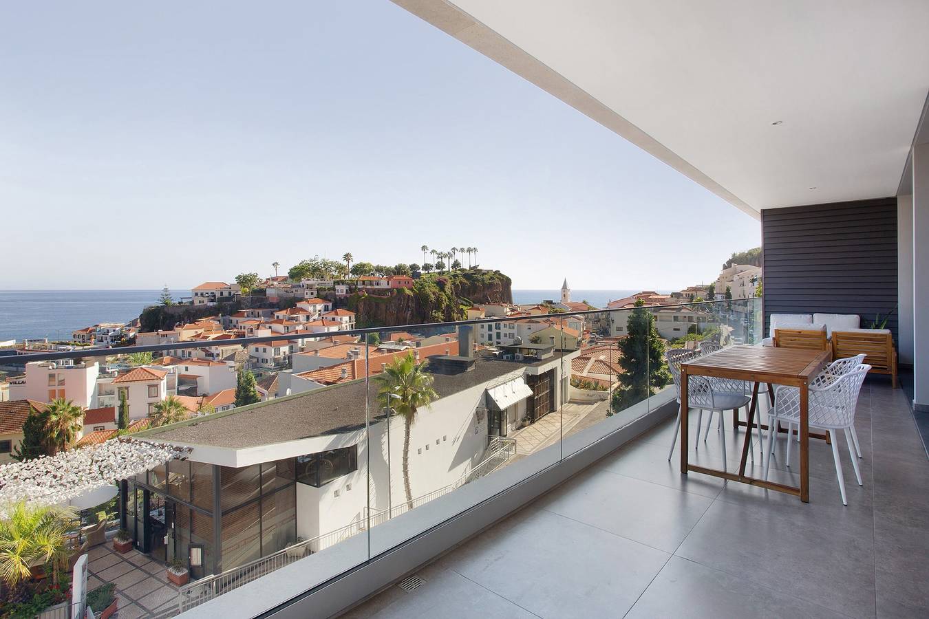Ganze Wohnung, Apartment 'Casa Castanheta' mit Meerblick, Wlan und Klimaanlage in Câmara de Lobos, Madeira