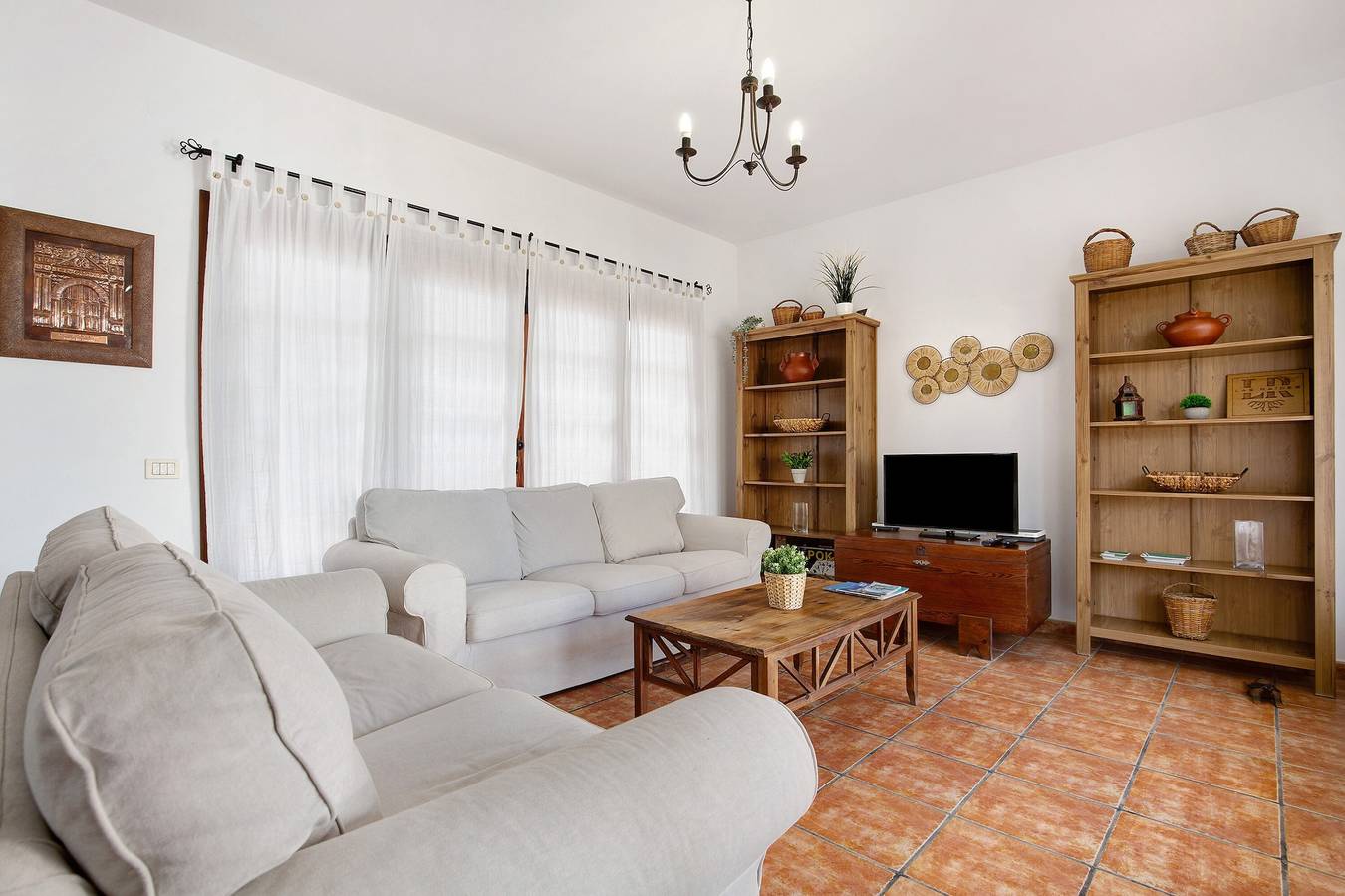 Ferienhaus "Las Raíces" mit Bergblick, 2 privaten Terrassen und Wlan in Pájara, Fuerteventura