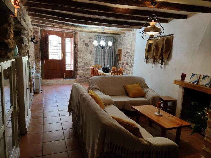 Location de vacances pour 7 personnes, avec terrasse et vue à Vilafamés - 4