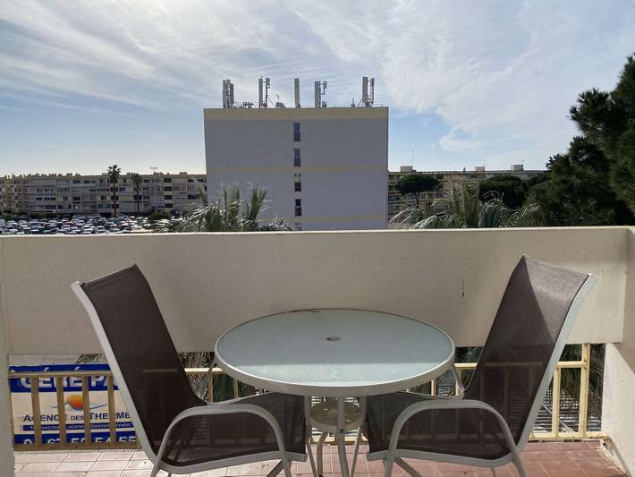 Studio pour 2 personnes, avec Balcon