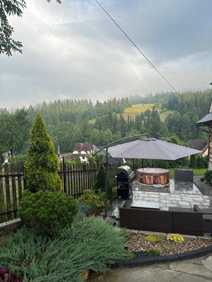 Cały apartament wypoczynkowy, U Młynorza Jacuzzi ogrodowe całoroczne in Suche, Karpaty (Polska)