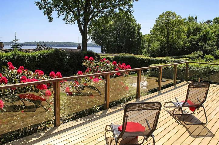Ferieudlejning for 5 personer, med Terrasse og Have i Flensborg Fjord (Danmark)