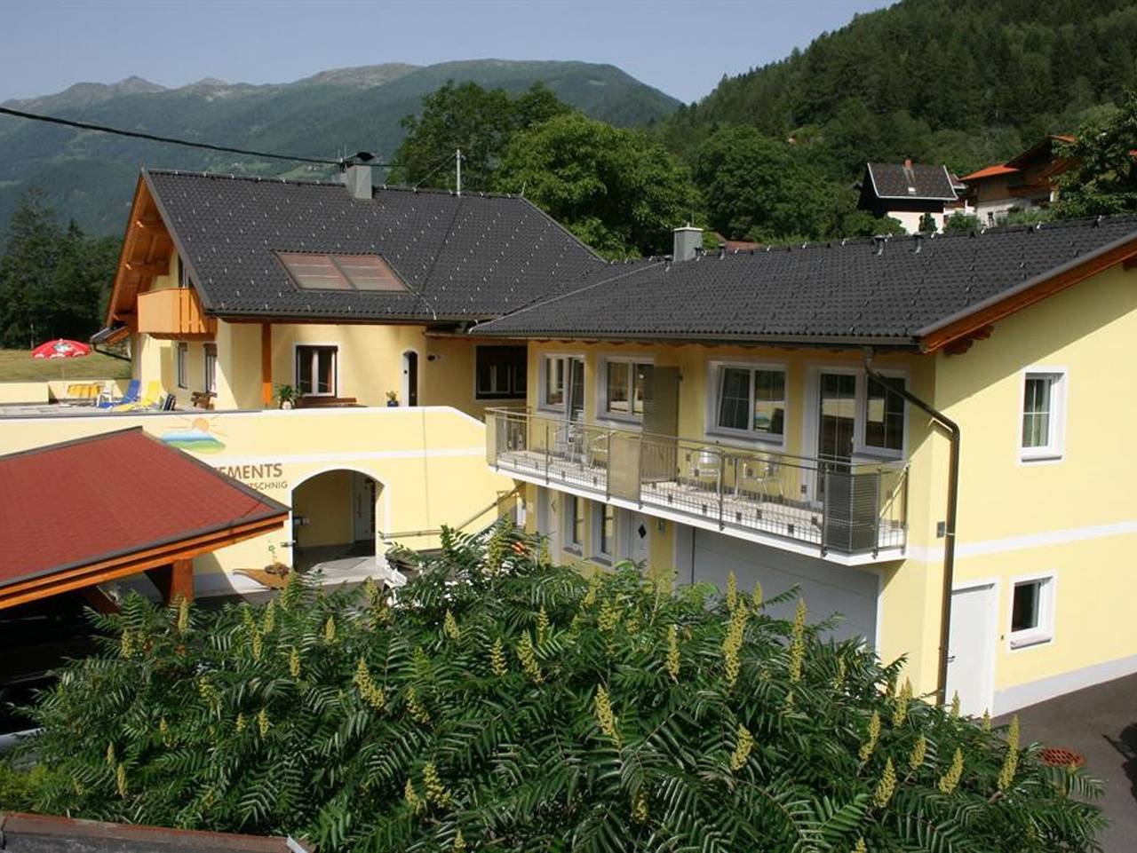 Ganze Ferienwohnung, Appartementhaus Flattach - Appartement 5 mit Balkon oder Terrasse in Flattach, Bezirk Spittal an der Drau