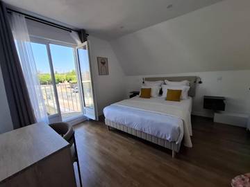 Cottage pour 2 personnes, avec jardin et vue à Montebourg