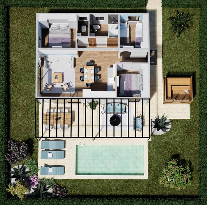Amadria Park Sibenik Beach Villa für 7 Personen in Sibenik, Šibenik-Knin
