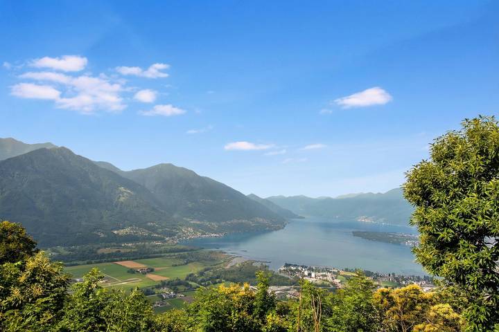 Ferienhaus für 4 Personen, mit Balkon und Kinderpool sowie Seeblick am Lago Maggiore (Schweiz) - 4