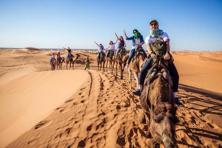 Maison d’hôte pour 2 personnes, avec vue ainsi que jardin et sauna dans Merzouga - 4