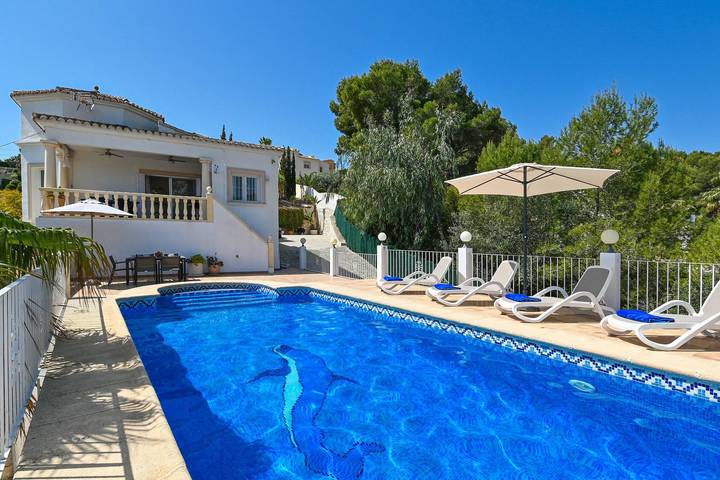 Maison de vacances pour 6 personnes, avec jardin et piscine, adapté aux familles dans Fanadix