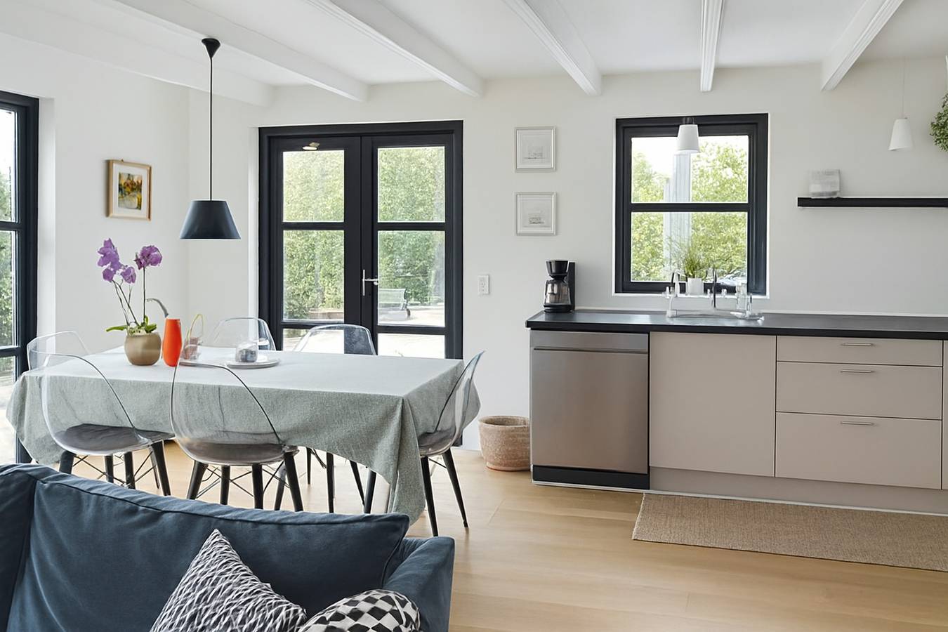 Schönes Ferienhaus am Strand + Sauna in Otterup, Nord Fünen