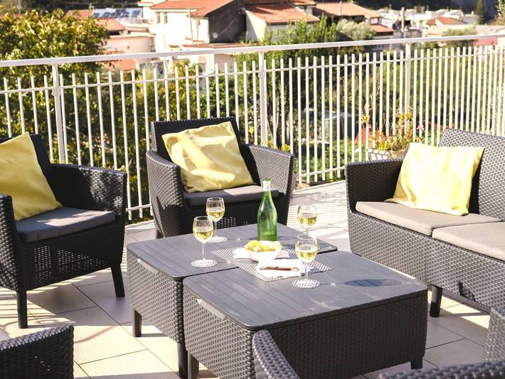 Apartamento entero, Familienwohnung mit Privatparkplatz in Sant'Agnello, Provincia de Nápoles