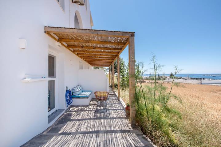 Studio für 2 Personen, mit Balkon und Garten auf Paros