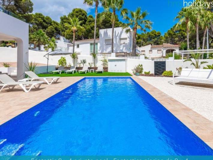 Ferienhaus für 6 Personen, mit Balkon in Moraira