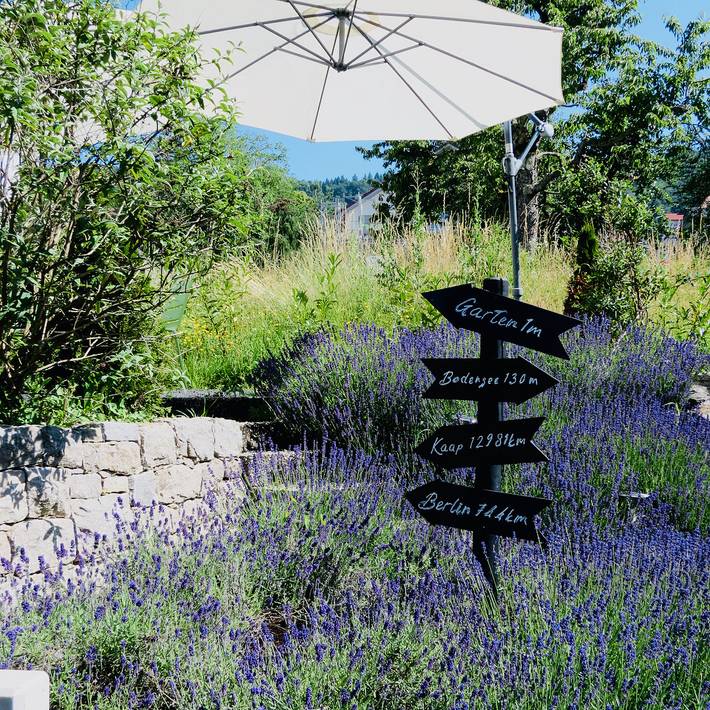 Ferienwohnung für 4 Personen, mit Garten und Seeblick am Bodensee - 4