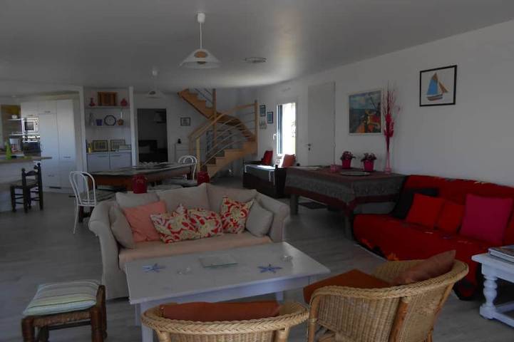 Location de vacances pour 8 personnes, avec jardin dans Plage dPlage du Bile - 4