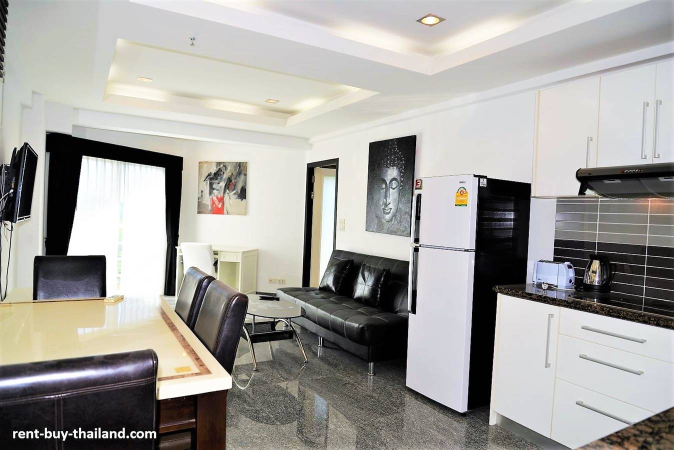 Geheel vakantieappartement, Jomtien Beach S1, 1 bed condo in Pattaya, Changwat Chonburi