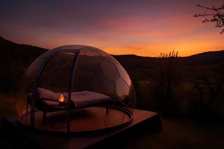 Camping für 2 Personen, mit Ausblick und Garten, mit Haustier in Baden-Württemberg