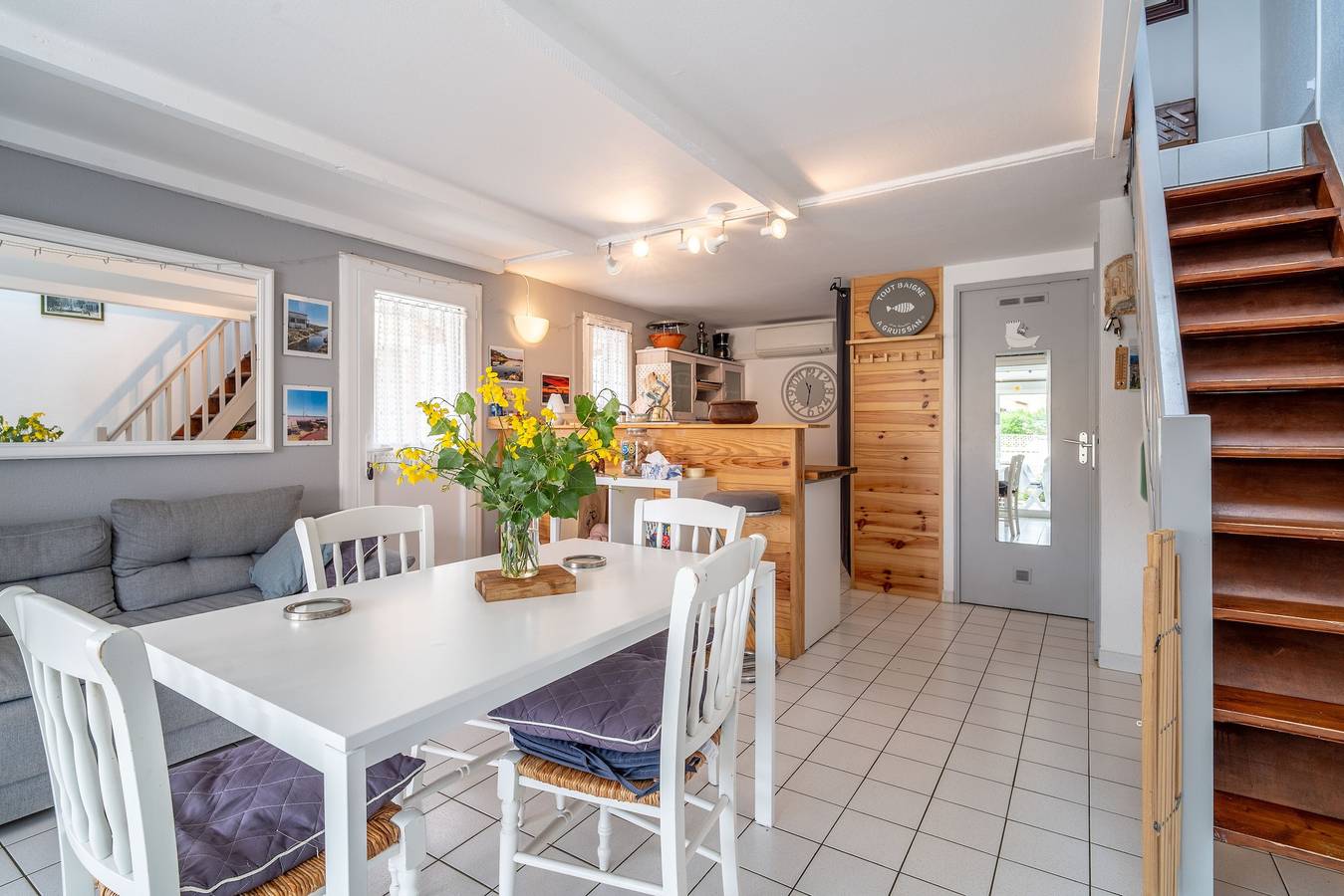 Villa 'Maison 38m2 Proche De La Mer' avec Terrasse Privée et Climatisation in Gruissan (Ville), Gruissan