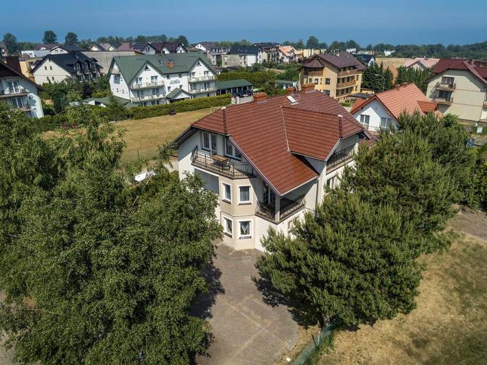 Casa de huéspuedes para 2 personas, con vistas además de jardín y terraza, Se admiten mascotas en Polonia