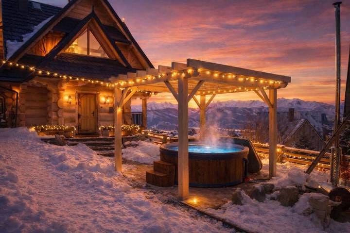 Willa dla 10 osób, z widok i ogród, zwierzęta dozwolone w Kościelisko