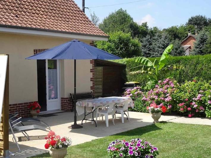 Gîte pour 5 personnes, avec vue et jardin dans Beaumerie-Saint-Martin