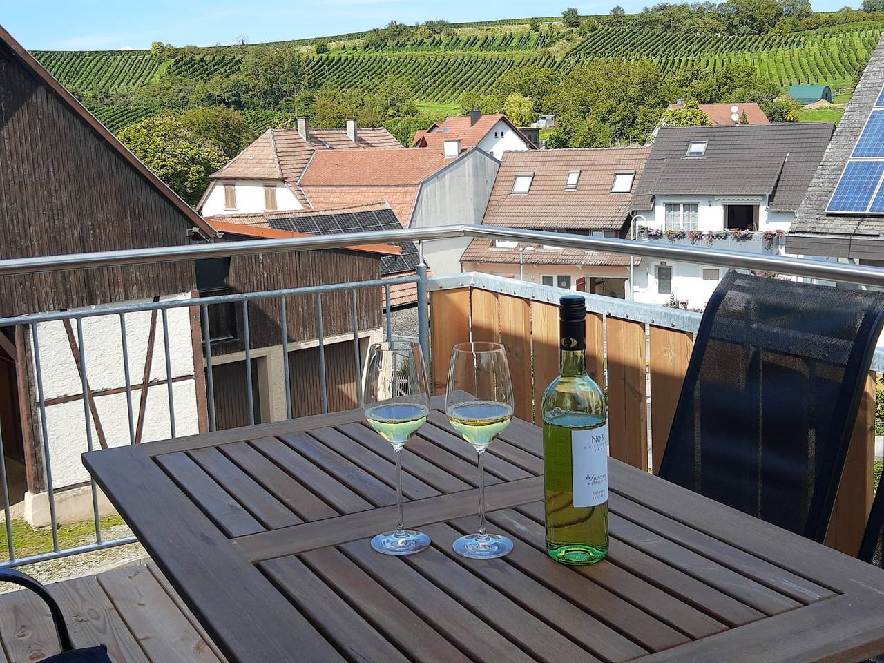 Ganze Wohnung, Apartment 'Weinbergblick' mit Balkon und Wlan in Auggen, Südschwarzwald